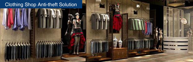 Clothing Shop Anti Theft Solution 